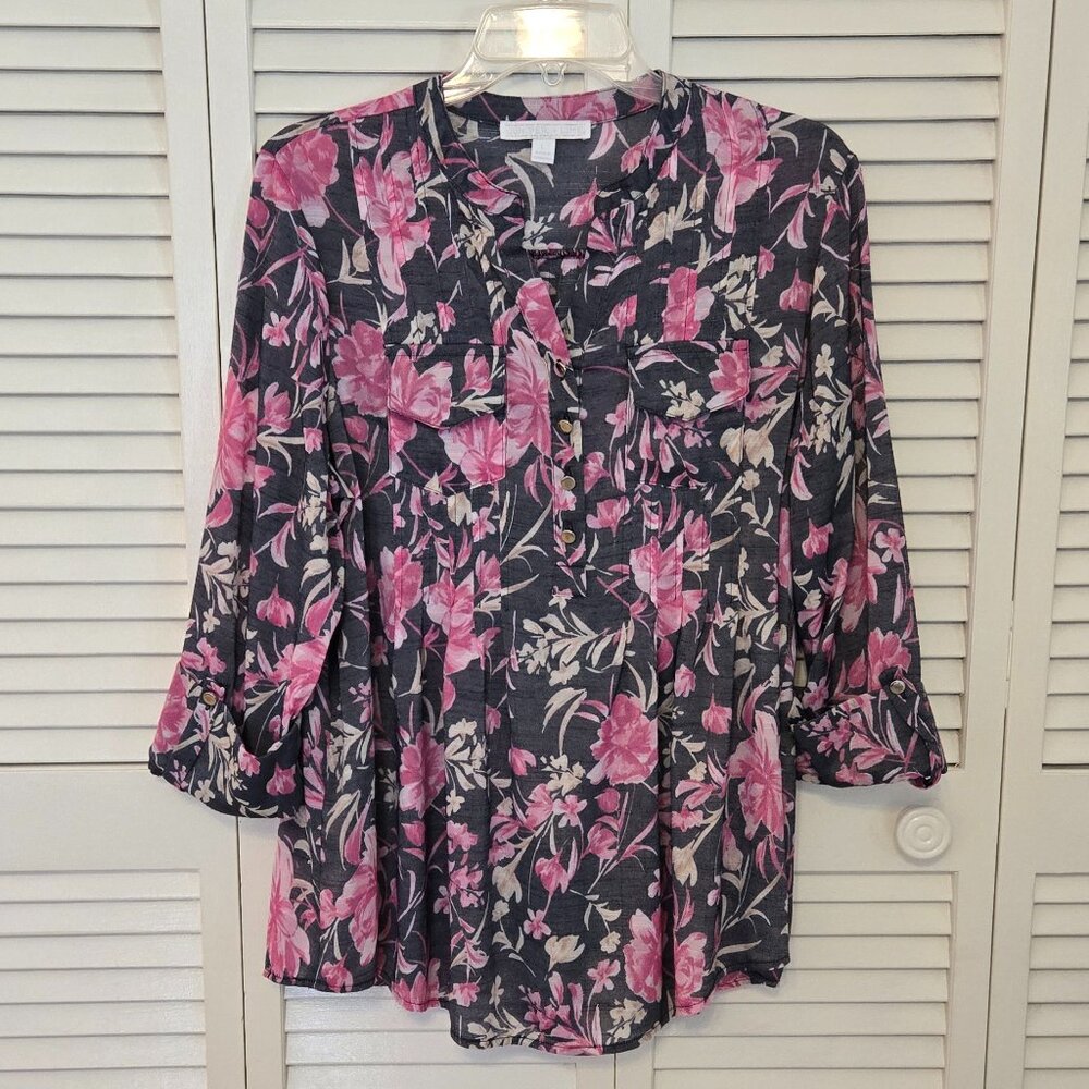 Juniper & Lime Floral Tunic - Size L